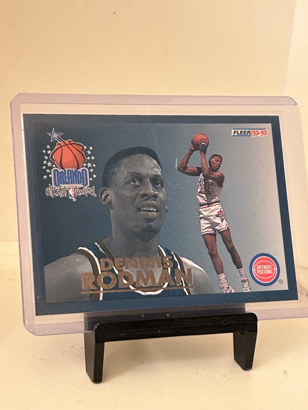 Dennis Rodman  1992-93 Fleer Basketball-Allstar Weekend-Detroit Pistons